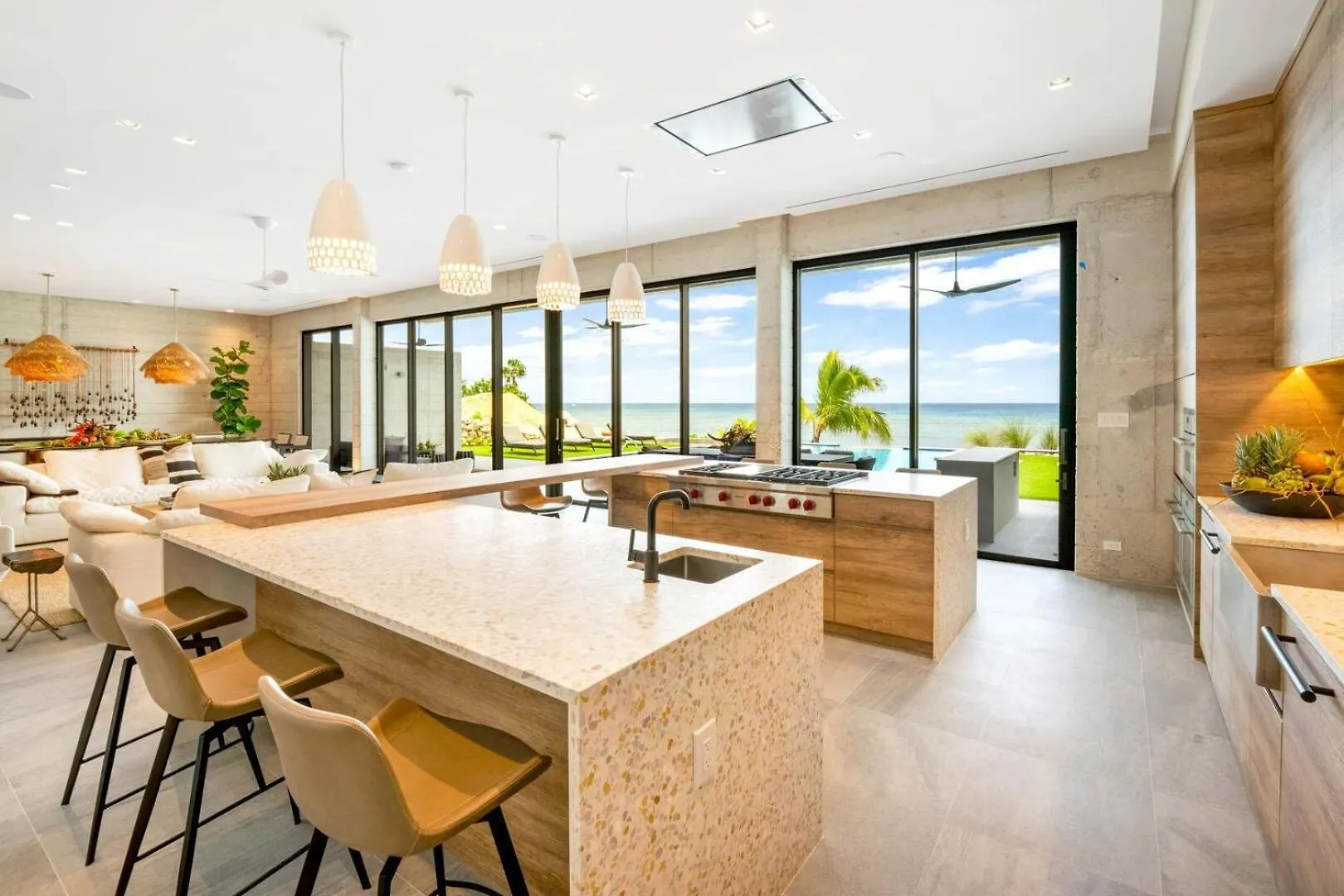 Bella Rocca - Luxurious Ocean Estate With Private Pool, Heated Spa, & Designer Interiors Gun Bay
