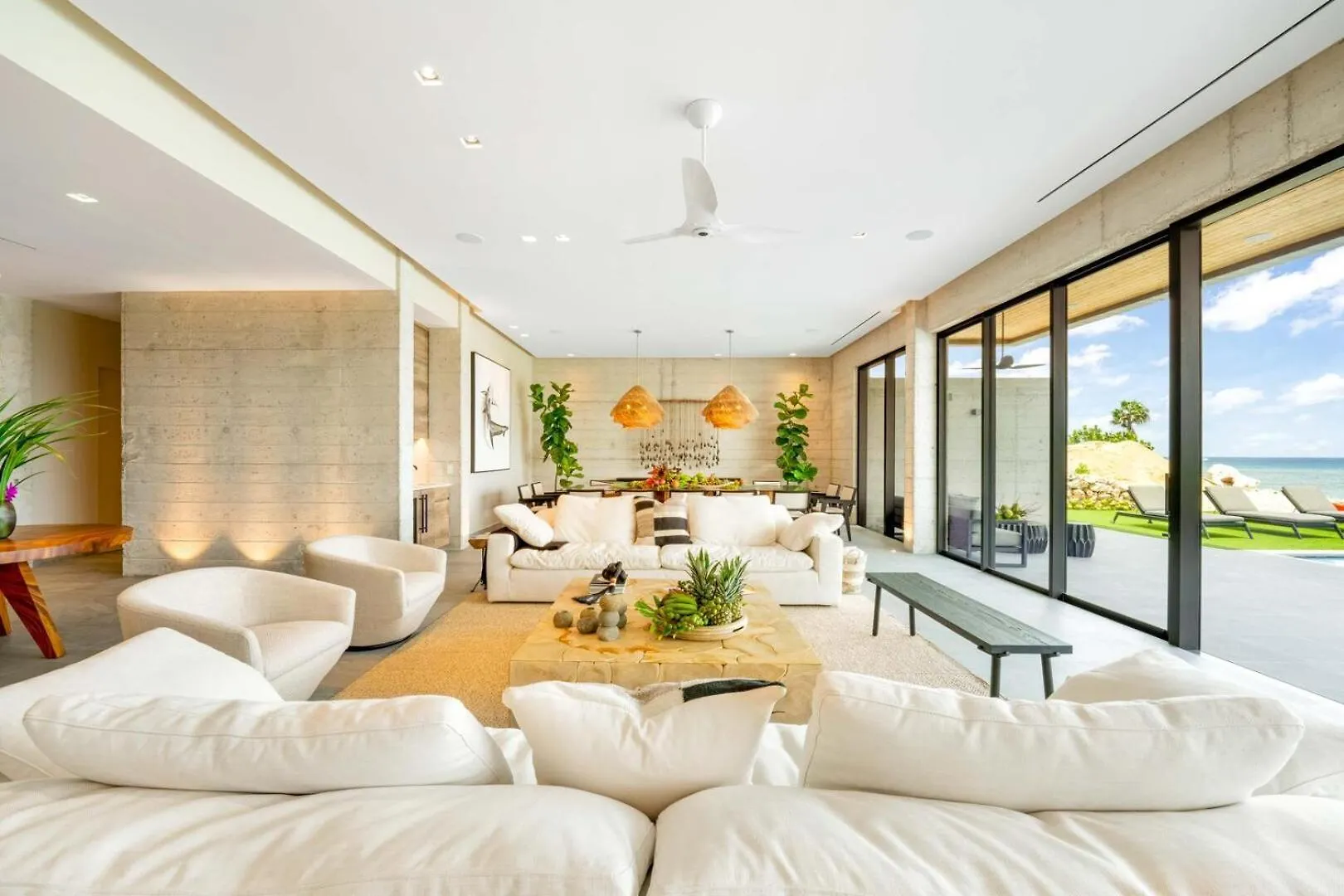 Bella Rocca - Luxurious Ocean Estate With Private Pool, Heated Spa, & Designer Interiors Gun Bay Apartment